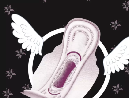 మృదువైన & సురక్షితమైన XXL 320mm 40 pads  డ్రై కంఫర్ట్ విత్ రాష్ ఫ్రీ శానిటరీ ప్యాడ్ శానిటరీ ప్యాడ్ (40 ప్యాక్) యొక్క చిత్రం