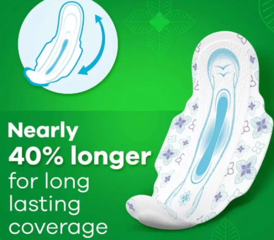 విస్పర్ కాంబో ఆఫ్ అల్ట్రా క్లీన్ మరియు బిండాజ్ నైట్స్ XL+ ఫర్ ఉమెన్ శానిటరీ ప్యాడ్ (144 ప్యాక్) యొక్క చిత్రం
