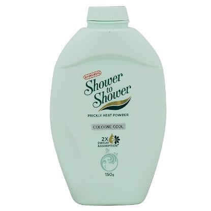 షవర్ టు షవర్ ప్రిక్లీ హీట్ పౌడర్ (2 x 150 గ్రా) యొక్క చిత్రం