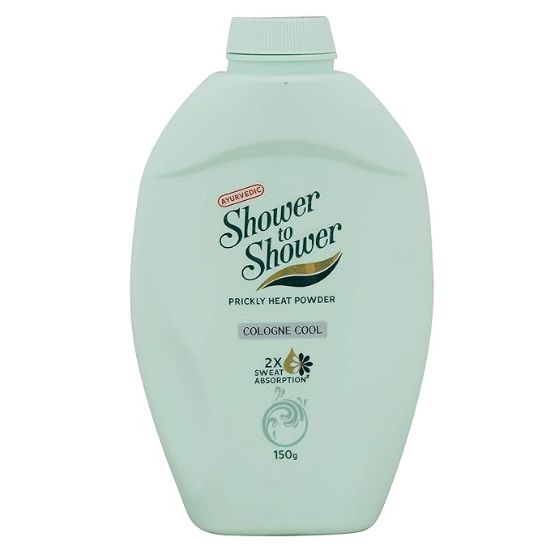 షవర్ టు షవర్ ప్రిక్లీ హీట్ పౌడర్ (2 x 150 గ్రా) యొక్క చిత్రం