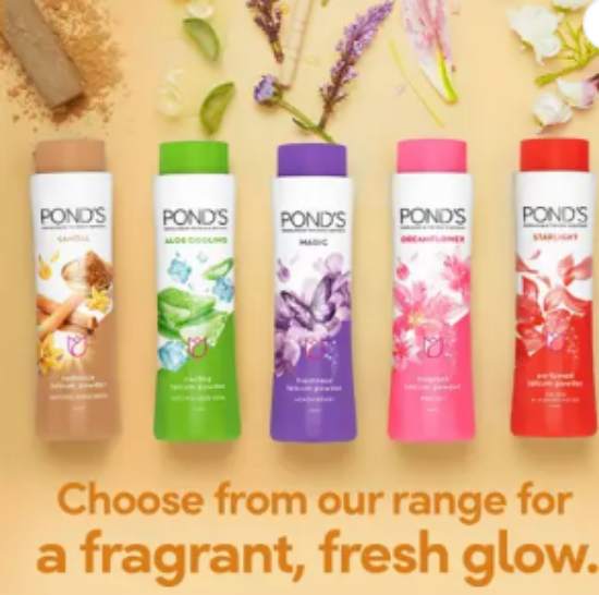 పాండ్స్ డ్రీమ్‌ఫ్లవర్ సువాసనగల టాల్కమ్ పౌడర్ పింక్ లిల్లీ (250 గ్రా) యొక్క చిత్రం