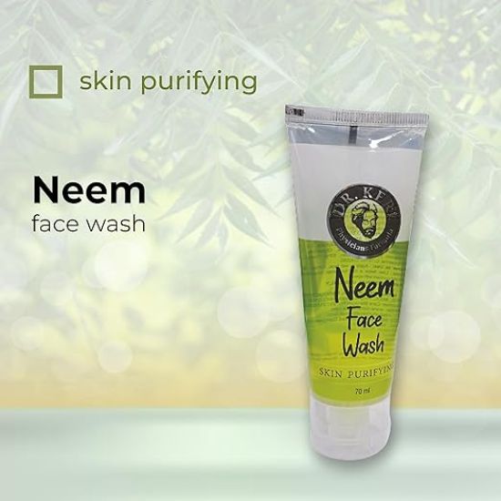 నిషా హెర్బల్ వేప ఫేస్ వాష్ | చర్మాన్ని శుద్ధి చేస్తుంది | మొటిమల బారిన పడే చర్మానికి ఫేస్ వాష్ (50గ్రా) యొక్క చిత్రం