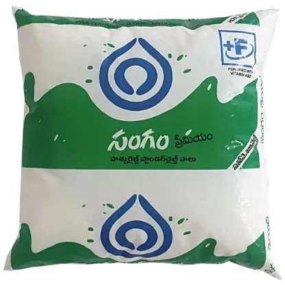 సంగం ప్రీమియం పాశ్చరైజ్డ్ స్టాండర్డైజ్డ్ మిల్క్, 500 మి.లీ. యొక్క చిత్రం