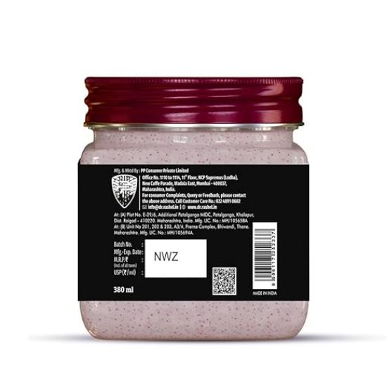 ముఖం & శరీరానికి డా.రాషెల్ ఉల్లిపాయ స్క్రబ్ (380 Ml) యాంటీఆయిడెంట్ల కోసం | డీప్ ఎక్స్‌ఫోలియేషన్ కోసం క్లెన్సర్ | డెడ్ స్కిన్ రిమూవర్ | బ్లాక్‌హెడ్ రిమూవర్ | చర్మాన్ని ప్రకాశవంతం చేసే మెరుపు యొక్క చిత్రం