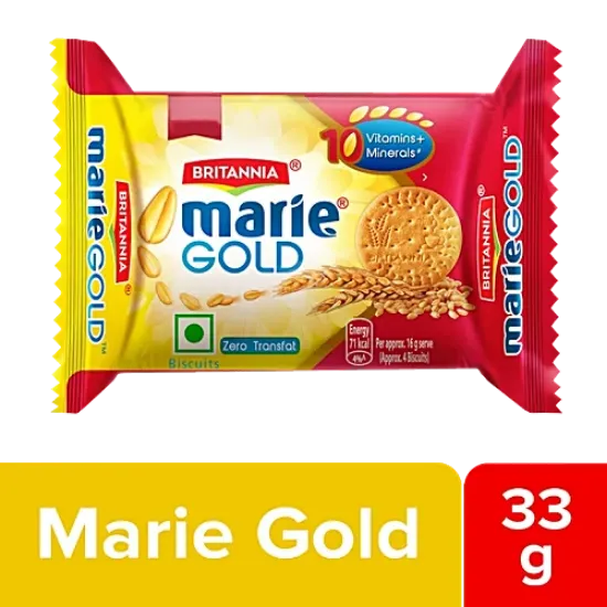 బ్రిటానియా మేరీ గోల్డ్ బిస్కెట్లు, 33 గ్రా. యొక్క చిత్రం