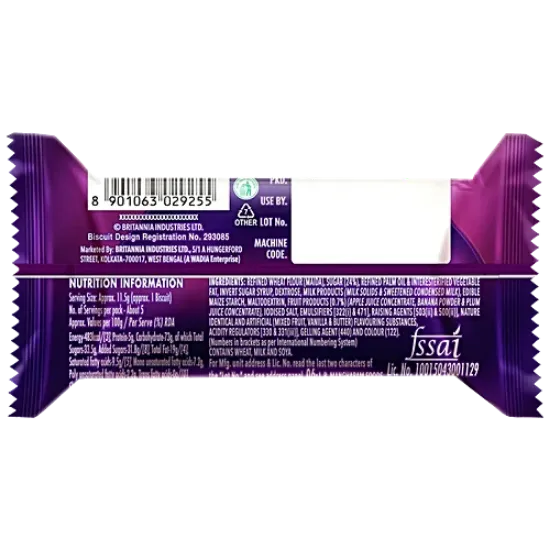 బ్రిటానియా జిమ్‌జామ్ ఫ్లేవర్డ్ శాండ్‌విచ్ బిస్కెట్లు, 57 గ్రా. యొక్క చిత్రం