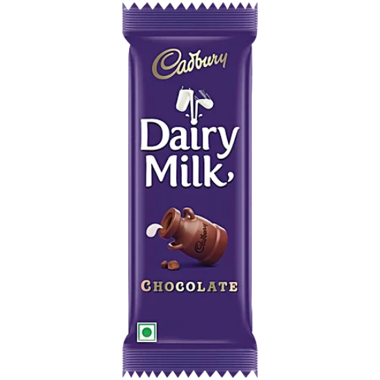 క్యాడ్‌బరీ డైరీ మిల్క్ చాక్లెట్ బార్, 21 గ్రా యొక్క చిత్రం