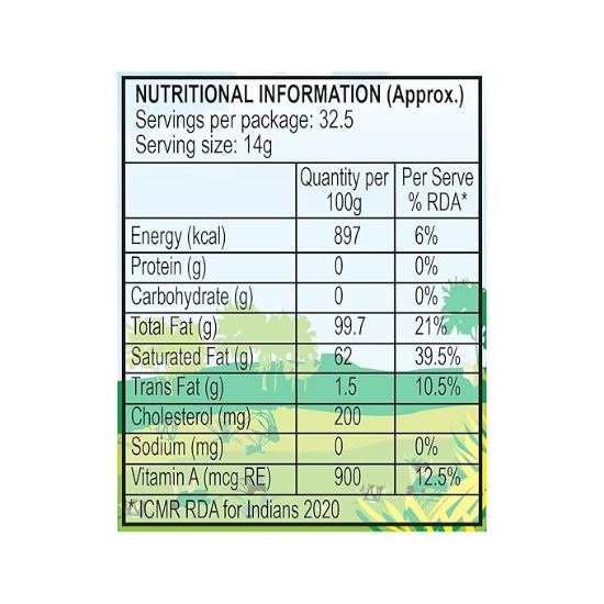 GRB నెయ్యి బాటిల్, 500ml యొక్క చిత్రం