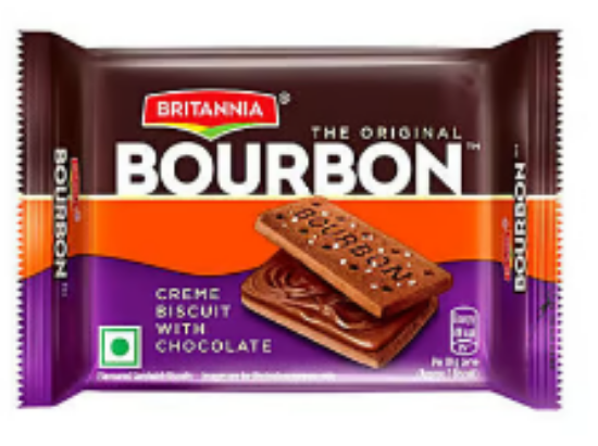 బ్రిటానియా బోర్బన్, ది ఒరిజినల్ చాకో క్రీమ్ శాండ్‌విచ్ బిస్కెట్ యొక్క చిత్రం