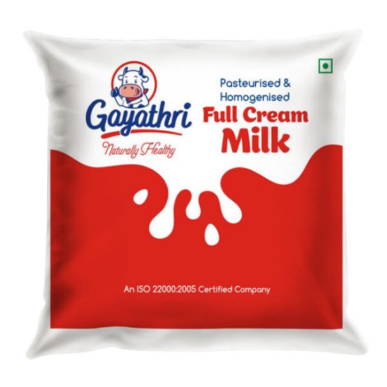 గాయత్రి ఫుల్ క్రీమ్ మిల్క్ (500మి.లీ) యొక్క చిత్రం