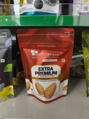 అదనపు ప్రీమియు బాదం కాల్చిన & ఉప్పు-200gms యొక్క చిత్రం