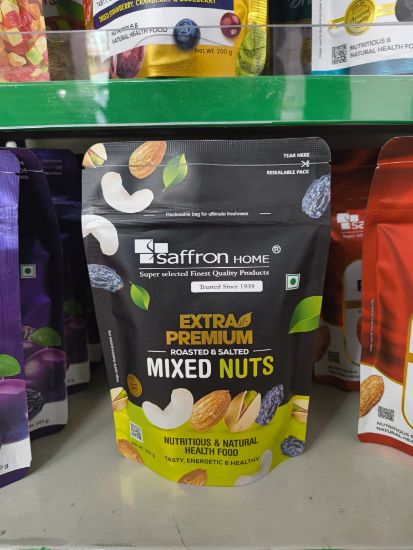 అదనపు ప్రీమియం కాల్చిన & సాల్టెడ్ మిక్స్డ్ నట్స్-200gms యొక్క చిత్రం