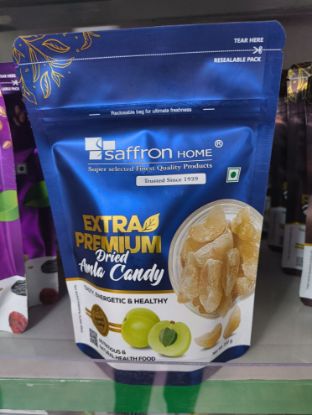 కుంకుమపువ్వు అదనపు ప్రీమియం ఎండిన ఆమ్లా క్యాండీ - 200 గ్రాములు యొక్క చిత్రం