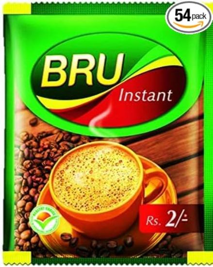 బ్రూ ఇన్‌స్టంట్ కాఫీ సాచెట్ 1.2 గ్రా (54 ప్యాక్) ప్రత్యేకమైనది యొక్క చిత్రం