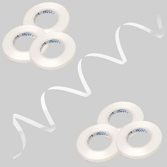 బెలూన్స్ పార్టీ డెకరేషన్ కోసం జియోజిక్ కర్లింగ్ రిబ్బన్లు 5 మీటర్ల బంగారం క్రింప్డ్ కర్లింగ్ రిబ్బన్ షైనీ బెలూన్ స్ట్రింగ్ రోల్ గిఫ్ట్ చుట్టే రిబ్బన్ -(గోల్డ్) యొక్క చిత్రం