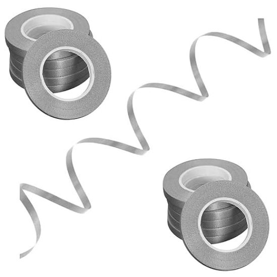 బెలూన్స్ పార్టీ డెకరేషన్ కోసం జియోజిక్ కర్లింగ్ రిబ్బన్లు 5 మీటర్ల బంగారం క్రింప్డ్ కర్లింగ్ రిబ్బన్ షైనీ బెలూన్ స్ట్రింగ్ రోల్ గిఫ్ట్ చుట్టే రిబ్బన్ -(గోల్డ్) యొక్క చిత్రం