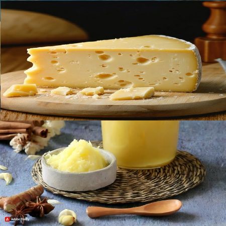 వర్గం జున్ను మరియు నెయ్యి కోసం చిత్రం