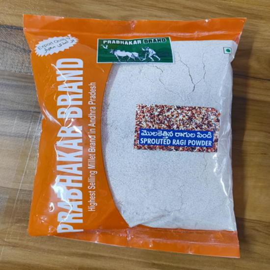 ప్రభాకర్ బ్రాండ్ మొలకెత్తిన రాగి పోడ్వర్ - 500 గ్రా. యొక్క చిత్రం