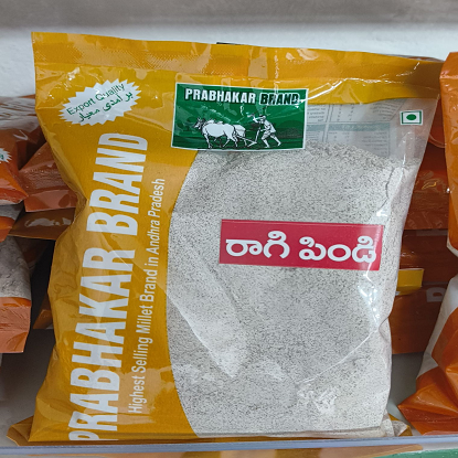 ప్రభాకర్ బ్రాండ్ రాగి పిండి - 500 గ్రా యొక్క చిత్రం