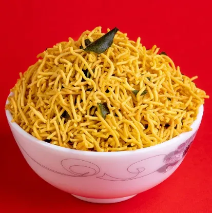 సన్న కారం పూస - 500 గ్రా. యొక్క చిత్రం