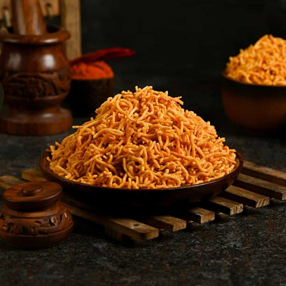 సన్నా కారం పూసా-1 కేజీ (కరకరలాడే) యొక్క చిత్రం