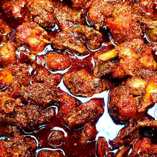 చికెన్ ఊరగాయలు - 250 గ్రా (ఎముక) యొక్క చిత్రం