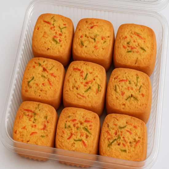 ప్రీమియం కొబ్బరి డిలైట్ బిస్కెట్లు 200 గ్రాములు – టీ సమయంలో & ఎప్పుడైనా తినడానికి క్రంచీ, తాజా మరియు కొబ్బరి అధికంగా ఉండే కుకీలు యొక్క చిత్రం