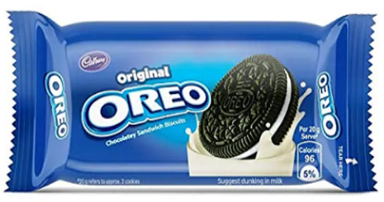 క్యాడ్‌బరీ ఓరియో ఒరిజినల్ వెనిల్లా బిస్కెట్ యొక్క చిత్రం