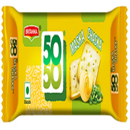 బ్రిటానియా 50, 50 మస్కా చస్కా సాల్టెడ్ బిస్కెట్లు యొక్క చిత్రం
