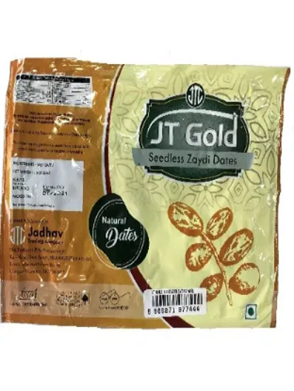 జెటి గోల్డ్ జైది ఖర్జూరం సీడ్ లెస్ 500గ్రా యొక్క చిత్రం