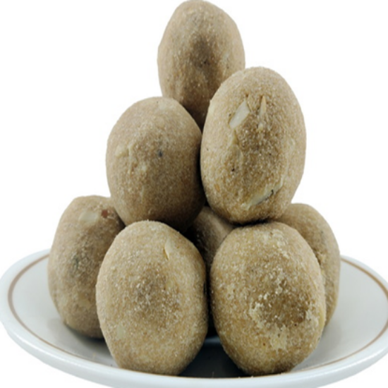 తాటి బెల్లం కొర్ర లడ్డూ – 200గ్రా | సంప్రదాయ హోమ్‌మేడ్ ఆరోగ్యకరమైన మిఠాయి | సహజ శక్తి & పోషకాలతో నిండి ఉండే కొర్ర (కొర్ర మిల్లెట్) మరియు తాటి బెల్లంతో తయారైన అసలైన ఇంటి రుచిగల లడ్డూలు యొక్క చిత్రం