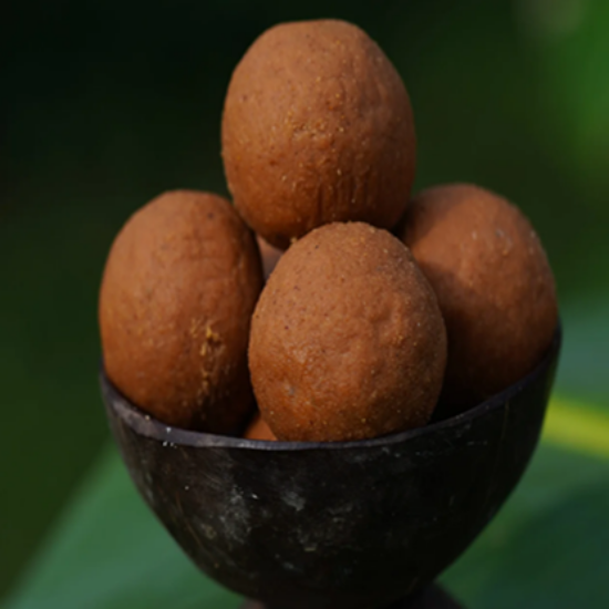 సాంప్రదాయ బెల్లం సున్నుండ – స్వచ్ఛమైన బెల్లంతో తయారైన తీయగా & ఆరోగ్యకరమైన ఎండు జీలకర్ర ముద్దలు (200గ్రా) యొక్క చిత్రం