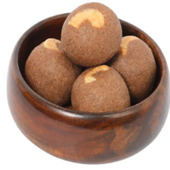 మిక్స్డ్ మల్టీ లడ్డూ - ప్రీమియం డ్రై ఫ్రూట్స్, మిల్లెట్స్ & సహజ పదార్థాలతో తయారు చేసిన పోషకమైన వివిధ రకాల సాంప్రదాయ స్వీట్ బాల్స్ (200 గ్రాములు). యొక్క చిత్రం