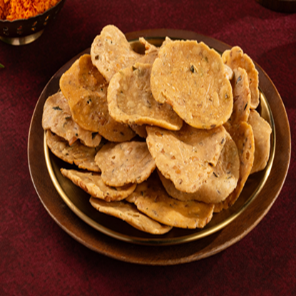 స్పైసీ మసాలా చెకలు – క్రంచీ సౌత్ ఇండియన్ రుచికరమైన ట్విస్ట్‌లు (250గ్రామ్స్) అసలైన ఇంట్లో తయారుచేసిన రుచితో యొక్క చిత్రం