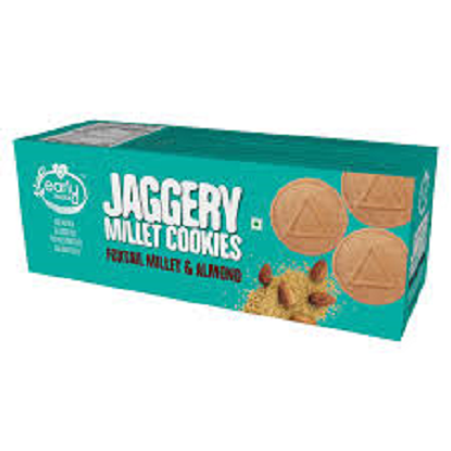 ఫాక్స్‌టైల్ కొర్రలు మిల్లెట్ బెల్లం కుకీలు 200 గ్రా యొక్క చిత్రం