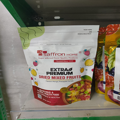 కుంకుమపువ్వు హోమ్ డ్రైడ్ మిక్స్డ్ ఫ్రూట్స్ -200గ్రా యొక్క చిత్రం