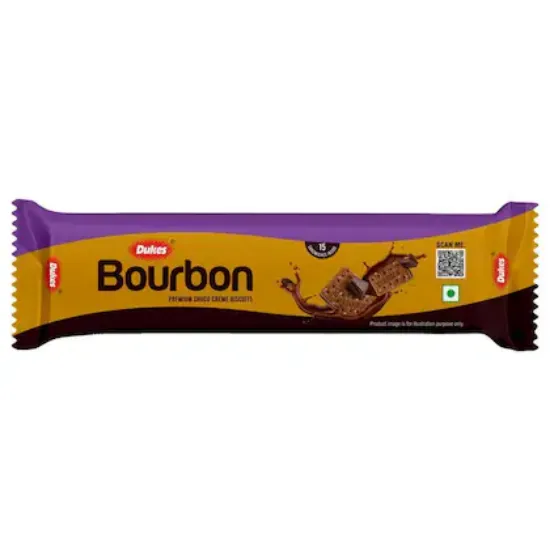 డ్యూక్స్ బోర్బన్ ప్రీమియం చాక్లెట్ ఫ్లేవర్డ్125gm యొక్క చిత్రం