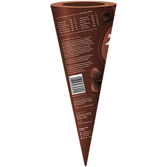 చాక్లెట్ కోన్ ఐస్ క్రీం 110 మి.లీ యొక్క చిత్రం