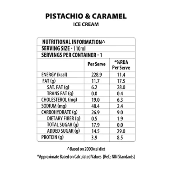 బాస్కిన్ రాబిన్స్ పిస్తా & కారామెల్ కోన్ ఐస్ క్రీమ్, 50 మి.లీ యొక్క చిత్రం