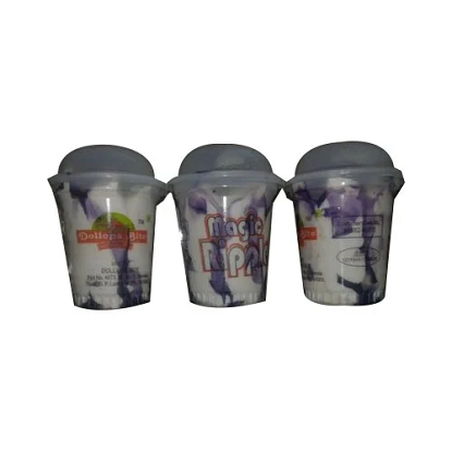 నల్ల ఎండుద్రాక్ష అలల ఐస్ క్రీం యొక్క చిత్రం