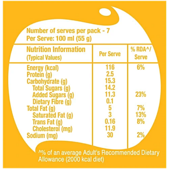 దోడ్లా బటర్‌స్కాచ్ ఐస్ క్రీం ఫ్యామిలీ ప్యాక్, 700 మి.లీ. యొక్క చిత్రం