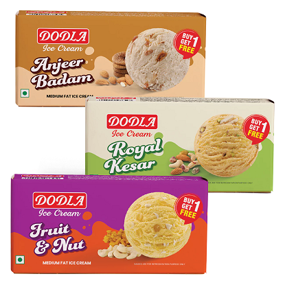 పండ్లు మరియు గింజలు ఐస్ క్రీమ్ 700ml యొక్క చిత్రం