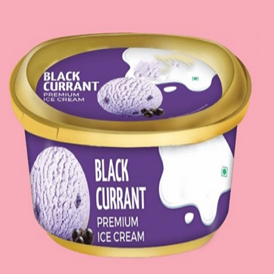 దోడ్లా బ్లాక్ ఎండుద్రాక్ష ప్రీమియం ఐస్ క్రీం టబ్‌లు 125Ml యొక్క చిత్రం