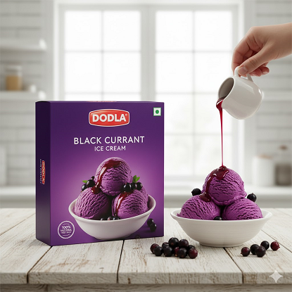 బ్లాక్ ఎండుద్రాక్ష ఐస్ క్రీమ్ ఫ్యామిలీ ప్యాక్ 700ml యొక్క చిత్రం