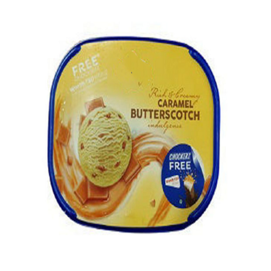 దోడ్లా బటర్ స్కాచ్ ప్రీమియం ఐస్ క్రీం టబ్‌లు 500Ml యొక్క చిత్రం