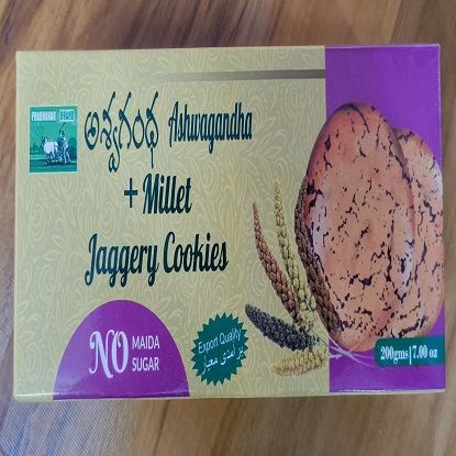 అశ్వగంధ మిల్లెట్ బెల్లం - 200 గ్రా యొక్క చిత్రం