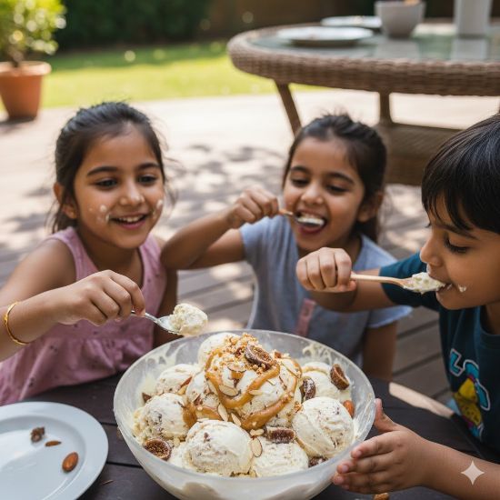 అంజీర్ బాదమ్ ఐస్ క్రీమ్ ఫ్యామిలీ ప్యాక్ 700ml యొక్క చిత్రం