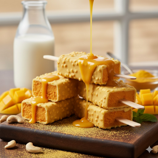 దొడ్ల పల్పీ మామిడి బార్ ఐస్ క్రీం యొక్క చిత్రం