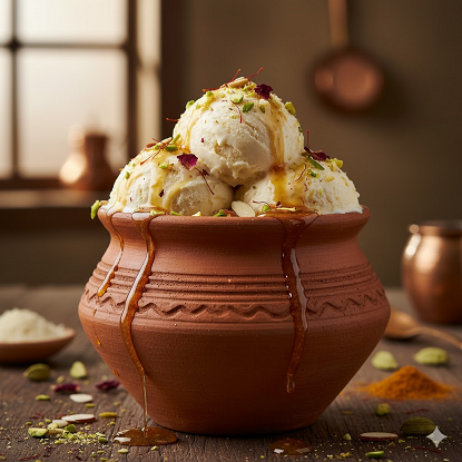 దోడ్లా మట్కా కుల్ఫీ ఐస్ క్రీం యొక్క చిత్రం