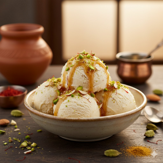 దోడ్లా మట్కా కుల్ఫీ ఐస్ క్రీం యొక్క చిత్రం